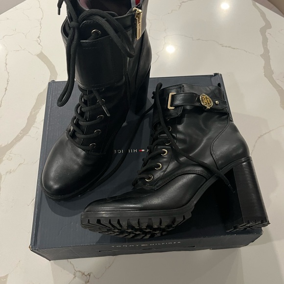 Tommy Hilfiger Womens boots Prussia 2 size 8.5 - Picture 4 of 10